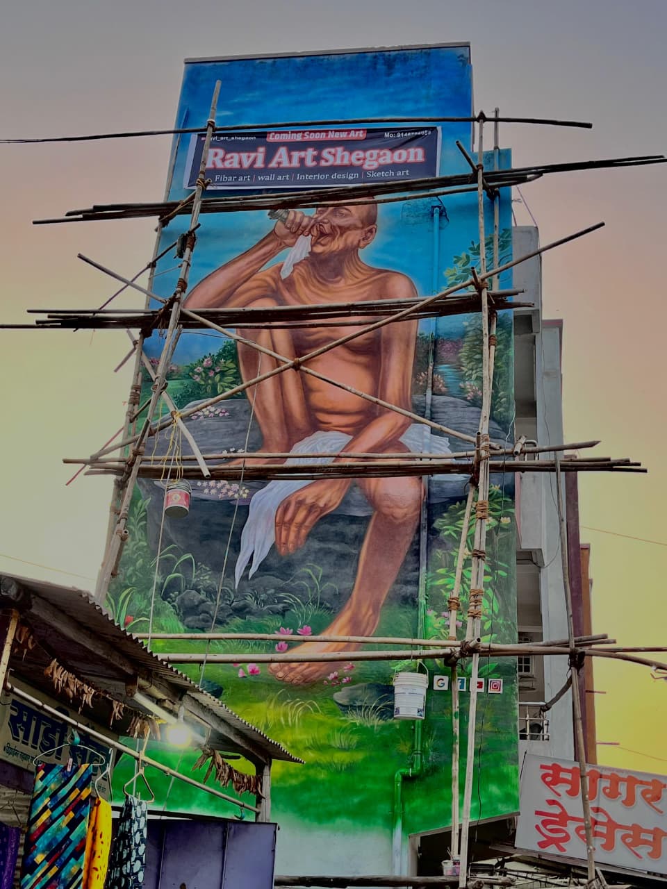 Mastering Scaffolding and Large-Scale Gridding for Outdoor Murals